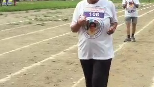 18वीं राष्ट्रीय एथलेटिक्स प्रतियोगिता में 106 साल की बुजुर्ग मह‍िला ने दौड़ में जीता गोल्‍ड मेडल