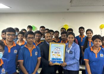देश के विभिन्न कोने में रहनेवाले छात्रों को सशक्त बनाने वाले नारायणा स्कोलास्टिक एप्टीट्यूड टेस्ट (एनएसएटी 2023) के 18वें संस्करण का शुभारंभ