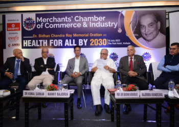 एमसीसीआई ने डॉ. बिधान चंद्र रॉय मेमोरियल ओरेशन  हेल्‍थ फोर ऑल 2030 विषय पर क‍िया कार्यक्रम का आयोजन