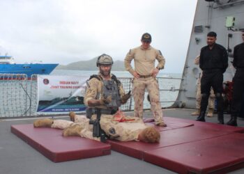 आईएनएस सुनयना ने सीएमएफ एक्स ‘ऑपरेशन सदर्न रेडीनेस- 2023’ में  लिया हिस्‍सा