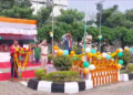 कोलकाता हवाई अड्डे पर मनाया गया 77वां स्वतंत्रता दिवस समारोह