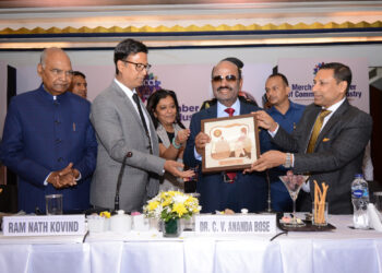 मर्चेंट्स चैंबर ऑफ कॉमर्स एंड इंडस्ट्री ने संविधान के लोकाचार जैसे मुद्दों को उठाकर एक उदाहरण किया स्थापित : पूर्व राष्ट्रपति राम नाथ कोविंद