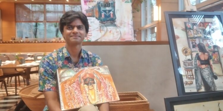 ताज सिटी सेंटर न्यूटाउन, कोलकाता ने प्रख्यात कलाकार अवनीश त्रिवेदी द्वारा कलकत्ता शहर के दृश्यों पर पेंट और स्ट्रोक्स प्रदर्शनी का प्रदर्शन किया