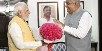 उपराष्ट्रपति ने प्रधानमंत्री को उनके जन्मदिन पर शुभकामनाएं दी