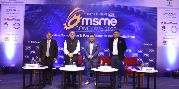 सीआईआई पूर्वी क्षेत्र ने कोलकाता में 10वें एमएसएमई कॉन्क्लेव का किया आयोजन