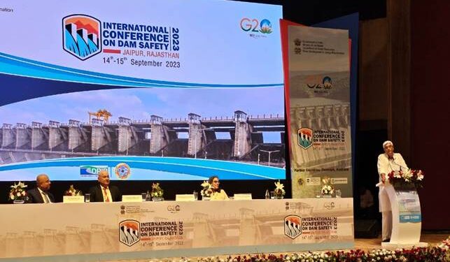 बांध सुरक्षा पर जल शक्ति मंत्रालय का अंतर्राष्ट्रीय सम्मेलन आरआईसी, जयपुर में हुआ संपन्न
