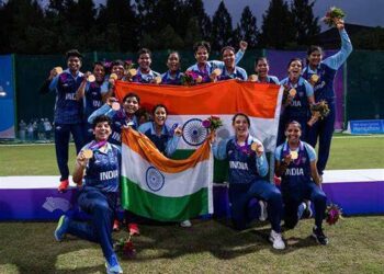 हमारी बेटियां अपनी प्रतिभा, दृढता और टीम भावना के बल पर खेल के मैदान में भी तिरंगे को ऊंचा रख रही हैं, “आपकी शानदार जीत के लिए बधाई : प्रधानमंत्री