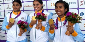 प्रधानमंत्री ने एशियाई खेल 2022 में महिला तीरंदाजी मिश्रित टीम स्पर्धा में स्वर्ण पदक जीतने पर खुशी जताई