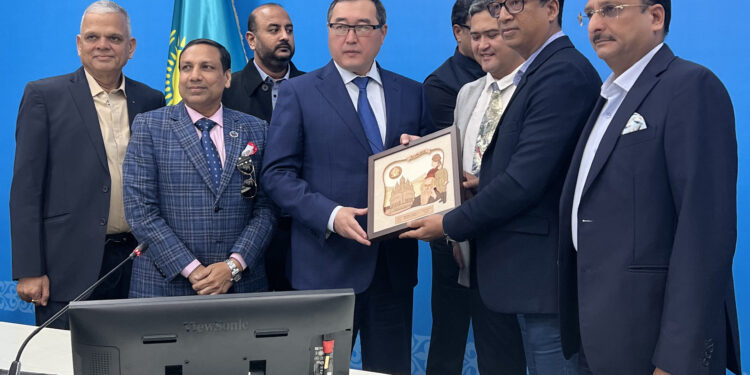 मर्चेंट्स चैंबर ऑफ कॉमर्स एंड इंडस्ट्री (एमसीसीआई) ने 7 से 13 अक्टूबर 2023 तक कजाकिस्तान गणराज्य में एक व्यापार प्रतिनिधिमंडल का किया नेतृत्व