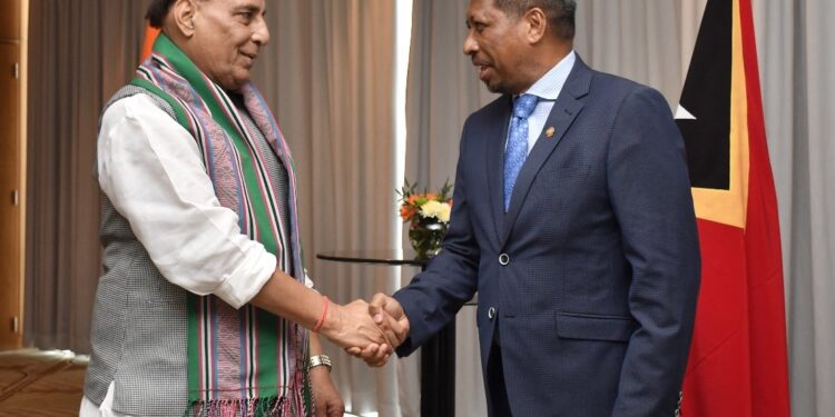 रक्षा क्षेत्र में तिमोर-लेस्ते की विकास आवश्यकताओं के लिए भारत के निरंतर समर्थन का दिया आश्वासन