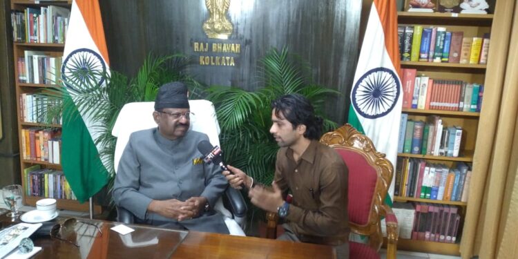 व‍िशेष साक्षात्‍कार राज्‍यपाल के साथ : बंगाल में एक राष्ट्रीय शिक्षा केंद्र के रूप में उभरने की क्षमता : राज्यपाल डॉ. सी.वी. आनंद बोस