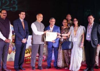 ‘भारत अंतर्राष्ट्रीय व्यापार मेले’ में उत्कृष्ट प्रदर्शन के लिए आयुष मंत्रालय स्वर्ण पदक से सम्मानित