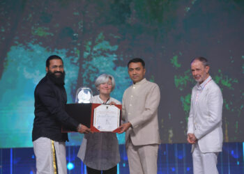 54वें इफ्फी में भारतीय फिल्मकार ऋषभ शेट्टी ‘कांतारा’ के लिए विशेष जूरी पुरस्कार से सम्मानित