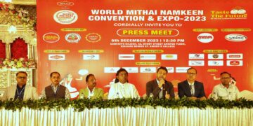 “विश्व मिठाई और नमकीन सम्मेलन 2023” 17-18-19 दिसंबर को बिस्वा बांग्ला मिलन मेला में