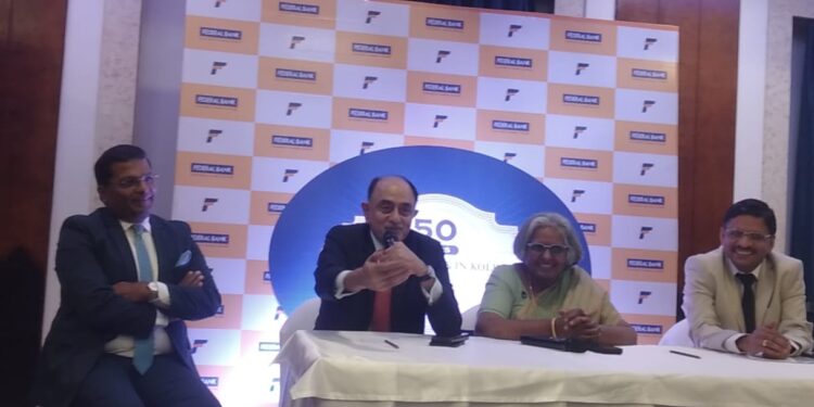 फ़ेडरल बैंक ने कोलकाता में अपनी उपस्थिति के गौरवशाली 50 वर्ष विकास, रिश्तों और प्रतिबद्धता की यात्रा पूरी की