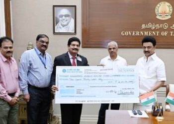 एनएलसी इंडिया लिमिटेड ने तमिलनाडु के बाढ़ प्रभावित लोगों के लिए मुख्यमंत्री राहत कोष में 4.30 करोड़ रुपये का दियायोगदान