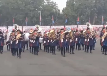 राष्ट्रीय कैडेट कोर के गणतंत्र दिवस शिविर 2024 में भाग लेने के लिए पहली बार पूर्वोत्तर से बालिकाओं का ही एक पूर्ण बैंड हुआ शामिल