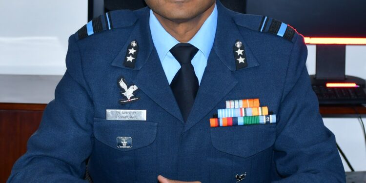 एयर वाइस मार्शल एस. शिवकुमार ने भारतीय वायु सेना के पश्चिमी वायु कमान मुख्यालय के वरिष्ठ प्रभारी अधिकारी (प्रशासन) के रूप में पदभार संभाला