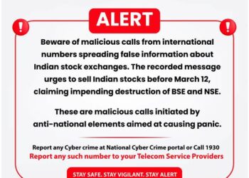 दूरसंचार विभाग ने भयाक्रांत करने के इरादे से अंतरराष्ट्रीय नंबरों से आने वाली दुष्टतापूर्ण कॉल के संबंध में नागरिकों को सलाह दी है