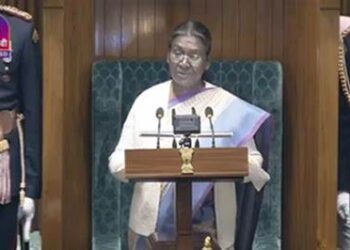 भारत की राष्ट्रपति श्रीमती द्रौपदी मुर्मू का संसद के समक्ष अभिभाषण