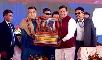 नितिन गडकरी ने मध्य प्रदेश में 2,367 करोड़ रुपये लागत की 9 राजमार्ग परियोजनाओं का उद्घाटन किया