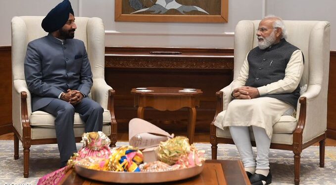 राष्ट्रपति द्वारा चंडीगढ़ विश्वविद्यालय के कुलपति श्री सतनाम सिंह संधू को राज्यसभा के लिए मनोनीत किए जाने पर प्रधानमंत्री ने हर्ष व्यक्त किया