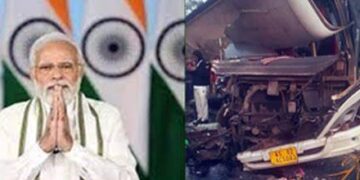 प्रधानमंत्री ने असम सड़क हादसे में हुई जानमाल की हानि पर गहरा शोक व्यक्त किया