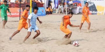 छोटे से लक्षद्वीप ने शक्तिशाली महाराष्ट्र को हराकर बीच सॉकर गोल्ड जीता