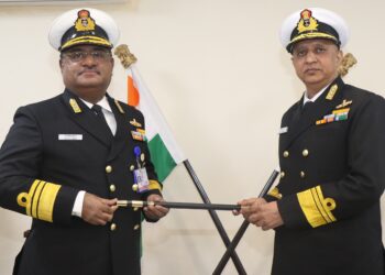 वाइस एडमिरल बी शिवकुमार, एवीएसएम, वीएसएम ने युद्धपोत उत्पादन और खरीद नियंत्रक के रूप में कार्यभार संभाला