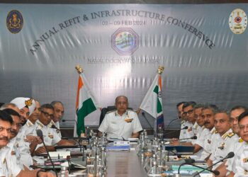 भारतीय नौसेना का वार्षिक मरम्मत सम्मेलन और वार्षिक बुनियादी ढांचा सम्मेलन किया गया आयोजित