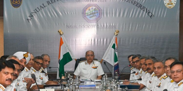भारतीय नौसेना का वार्षिक मरम्मत सम्मेलन और वार्षिक बुनियादी ढांचा सम्मेलन किया गया आयोजित
