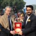 Union Sports Minister Anurag Singh Thakur ने budapest को chess olympiad मशाल सौंपी