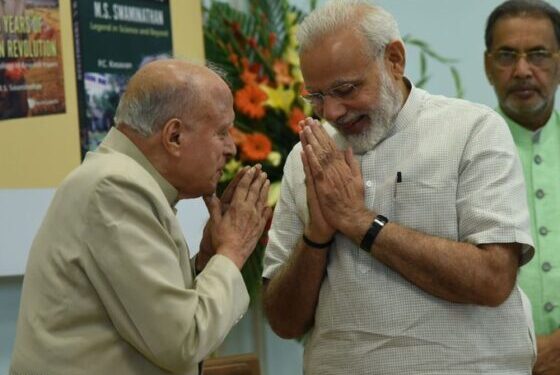 डॉ. एम.एस. स्वामीनाथन को भारत रत्न से सम्मानित किया जाएगा : प्रधानमंत्री