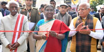 राष्ट्रपति ने 37वें सूरजकुंड अंतरराष्ट्रीय शिल्प मेले का किया उद्घाटन