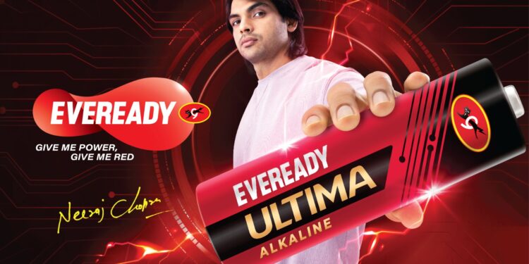 नीरज चोपड़ा ने एवरैडी को दी नई एनर्जी, ज़्यादा पावर वाली भरोसेमंद अल्टीमा एल्केलाईन बैटरियों को करेंगे एंडोर्स