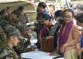 भारतीय सेना मणिपुर में पूर्व सैनिकों तक पहुंची