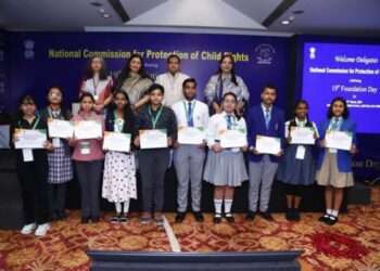 राष्ट्रीय बाल अधिकार संरक्षण आयोग ने अपना 19वां स्थापना दिवस मनाया