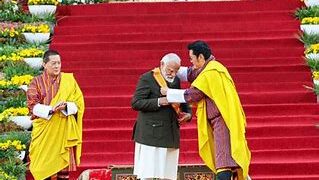 प्रधानमंत्री को “ऑर्डर ऑफ द ड्रुक ग्यालपो” से सम्मानित किया गया