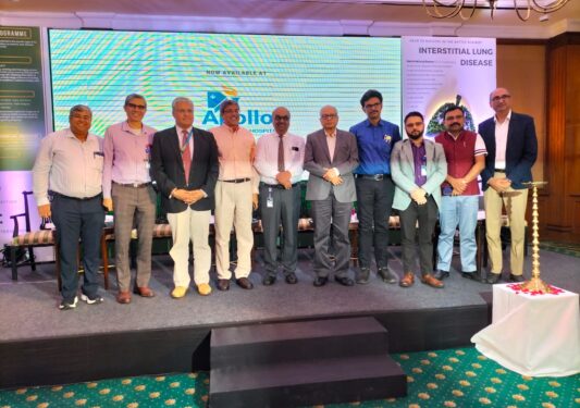 अपोलो हॉस्पिटल्स, कोलकाता ने पूर्वी भारत का पहला इंटरस्टिशियल फेंफड़ों की बीमारी का क्लिनिक शूरु किया।
