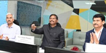 केंद्रीय मंत्री अर्जुन मुंडा ने कृषि इंटीग्रेटेड कमांड एंड कंट्रोल सेंटर का आज किया शुभारंभ