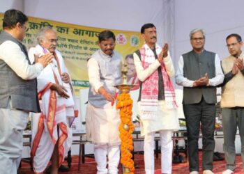 रांची में देश की 5वीं व पूर्वी भारत की पहली अत्याधुनिक हनी टेस्टिगं लैब का हुआ शिलान्यास