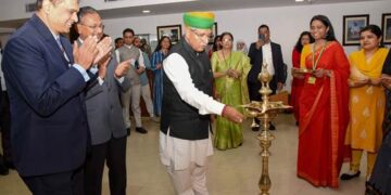 केंद्रीय मंत्री अर्जुन राम मेघवाल ने सुभाष चंद्र बोस के जीवन पर आधारित डिजिटल प्रदर्शनी “सुभाष अभिनंदन” का किया उद्घाटन