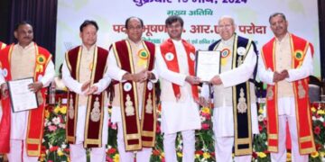 भाकृअनुप-राष्ट्रीय डेरी अनुसंधान संस्थान का 20वां दीक्षांत समारोह संस्थान के  सभागार करनाल, हरियाणा में आज आयोजित किया गया