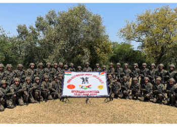 भारतीय सेना की टुकड़ी संयुक्त सैन्य अभ्यास “अभ्यास लमितिये-2024” में भाग लेने के लिए के लिए सेशेल्स हुई रवाना