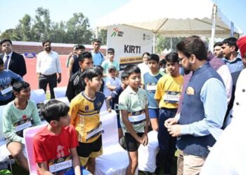 खेलो इंडिया उभरती प्रतिभाओं की पहचान कार्यक्रम, खेलों को आकांक्षी चैंपियनों के घरों तक ले जाएगा: अनुराग सिंह ठाकुर