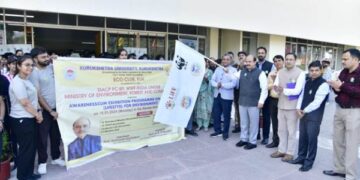 कुरूक्षेत्र विश्वविद्यालय में मिशन लाइफ’ पर मैराथन, जागरूकता, प्रदर्शनी और एक्सटेंशन लेक्चर का हुआ आयोजन