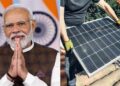 प्रधानमंत्री ने पीएम-सूर्य घर: मुफ्त बिजली योजना के लिए पंजीकरण कराने वाले एक करोड़ से अधिक परिवारों की सराहना की