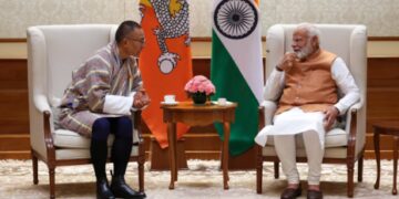 प्रधानमंत्री नरेन्‍द्र मोदी ने अगले सप्‍ताह भूटान आने का निमंत्रण किया स्वीकार
