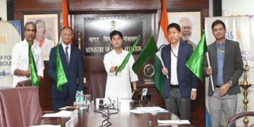 सिंधिया ने नई एयरलाइन फ्लाई91 की उद्घाटन उड़ान को दिखाई झंडी, 18 मार्च से शुरू होंगी उड़ानें