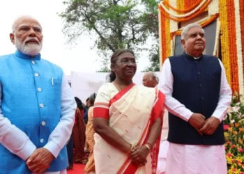 डॉ. अंबेडकर फाउंडेशन ने नई दिल्ली स्थित संसद भवन के लॉन में डॉ. अंबेडकर की 134वीं जयंती मनाई